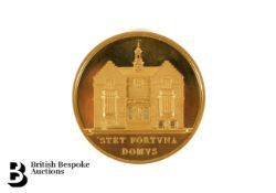 Harrow School Gold Annual Medal 1914