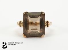 14ct Smoky Quartz Ring
