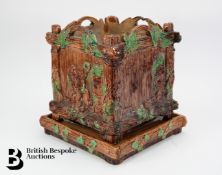 English Majolica Jardinière/Planter
