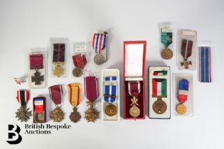 Fifteen Continental Medals and Medallions