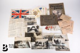 Collection of German and British War Photographs and Ephemera