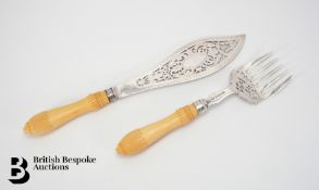 Sterling Silver Fish Servers