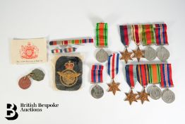 WWII Medal Groups