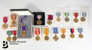 Twelve American Commemorative Medallions