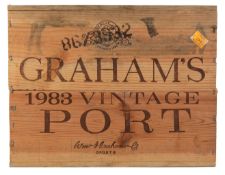 Twelve Bottles of Graham Vintage Port 1983