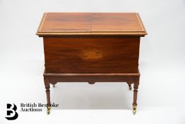 Edwardian Mahogany Cutlery Stand