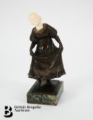 Anton Enstorfer (Austrian) Patinated Bronze