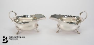 Pair of Silver Sauce Boats