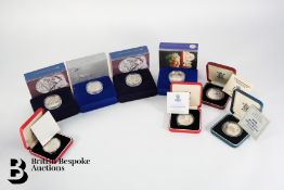The Royal Mint Silver Proof Royal Commemorative Coins