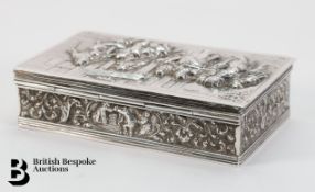 Silver Export Trinket Box