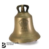 WWII Era Air Ministry (RAF) Bronze Scramble Bell