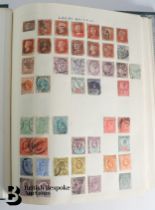 Album and Stockbook of GB Stamps incl. Early High Values