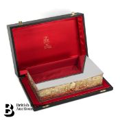 Limited Edition Stuart Devlin Winston Churchill Silver Cigar Box
