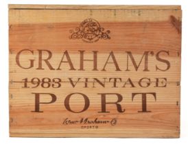 Twelve Bottles of Graham Vintage Port 1983