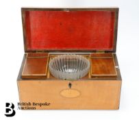 Regency Mahogany Tea Caddy