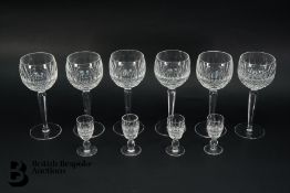 Set of Six Waterford Crystal Colleen Hock Glasses