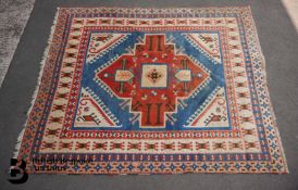 Large Turkish-Style Wool Carpet