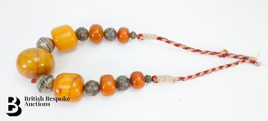 Tribal Amber-Style Necklaces