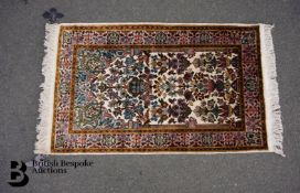 Kashmir 100% Silk Rug