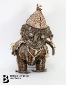 Oceania Papua New Guinea Woven Figure