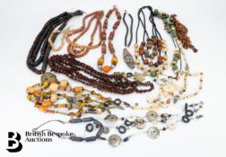 Fourteen Tribal Beads