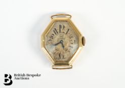 18ct Gold Art Deco Watch