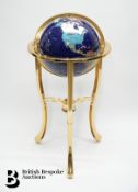 Semi-Precious Stone Globe