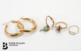 9ct and 14ct Gold Rings