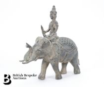 Mid-20th Century Elephant Sculpture