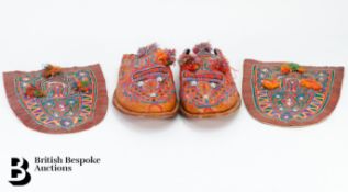 Hand Crafted Tuareg Hand Embroidered Slippers