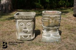 Pair of Ceramic Planters