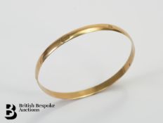 9ct Yellow Gold Bangle