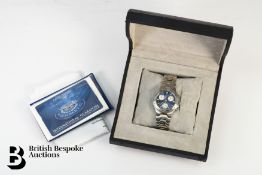 Gentleman's Stainless Steel Longines Wrist Watch