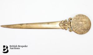 Dedion Bouton Bronze Showroom Letter Opener