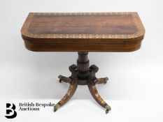 19th Century Card Table