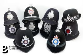 Special Constable Brassards and Nine Police Helmets