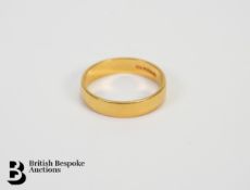 22ct Gold Wedding Band