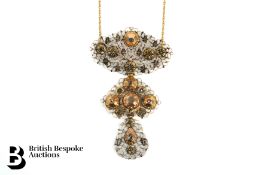 Flemish Openwork Pendant Necklace