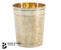Nuremberg 17th Century Silver Gilt Beaker