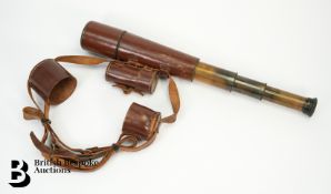 Dolland of London Four Drawer Telescope and Philips Road Maps.