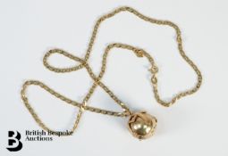 9ct Gold Masonic Orb