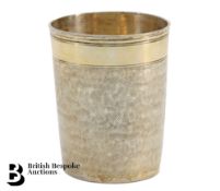 Nuremberg 17th Century Silver Gilt Beaker