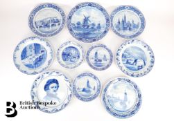 Collection of 20th century Royal Delft Ware