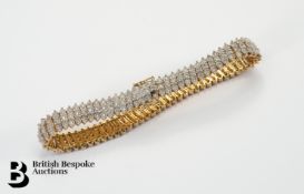 Gold and Diamond Bracelet