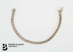 9ct Gold Line Bracelet