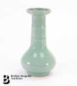 Celadon Green Crackle Glaze Vase