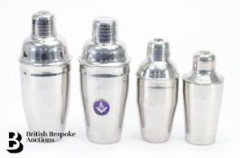 MG, BMW, and VW Stainless Steel Cocktail Shakers