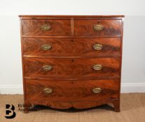 William IV Bow-Fronted Chest