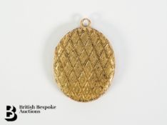 18ct Gold Portrait Locket
