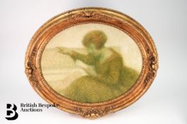 Lucien Boulier (1882-1963) Oil on Panel